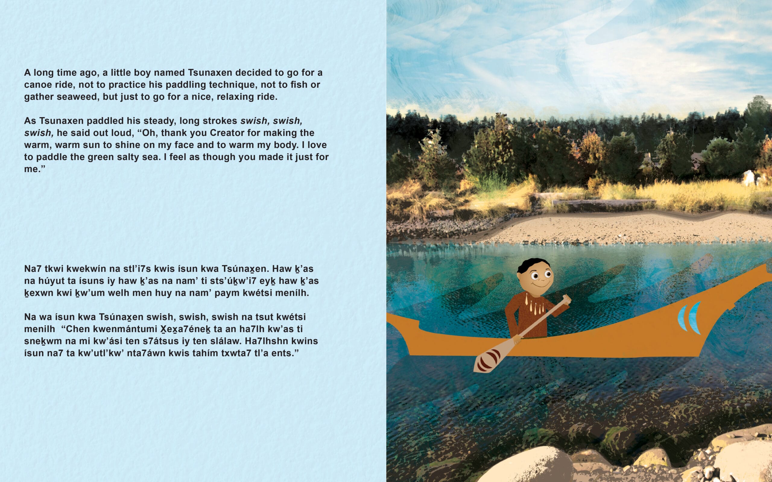 Tsunaxen's Journey/ Iyá7yulh tlʼa Tsúnax̱en - Image 2