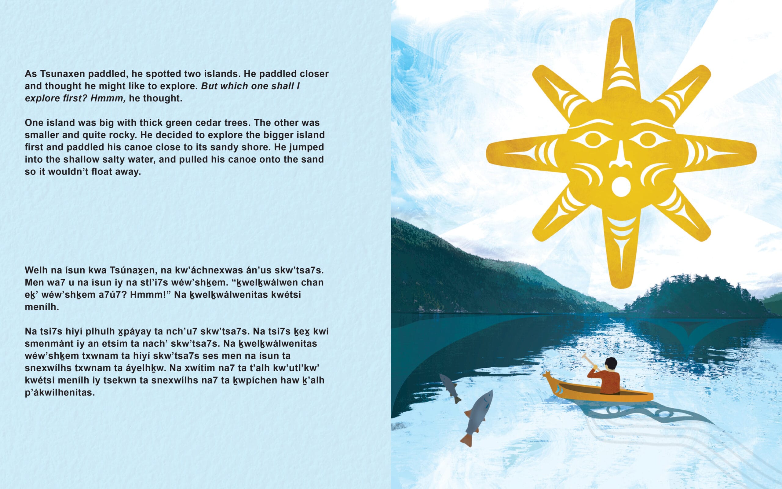Tsunaxen's Journey/ Iyá7yulh tlʼa Tsúnax̱en - Image 3